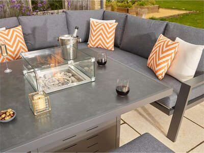 Bramblecrest Amsterdam Square Modular with Firepit Table - image 2