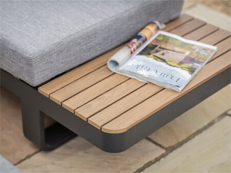 Bramblecrest Brooklyn Square Sofa with Square Tree-Free Piston Table & 2 Benches - Anthracite - image 2