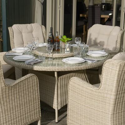 Bramblecrest Chedworth 6 seat set- Sandstone - image 2