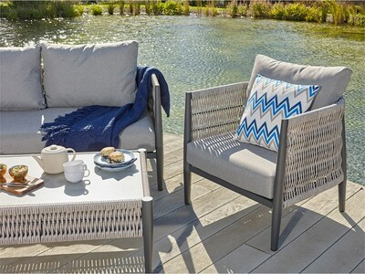 Bramblecrest Mauritius 2 Seater Sofa with Rectangle Coffee Table & 2 Armchairs - image 2