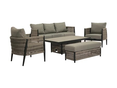 Bramblecrest Mauritius Large Lounge Set with Adjustable Table - image 4