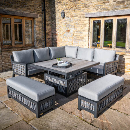 Bramblecrest Portofino Square Sofa Set with Adjustable Table - image 1