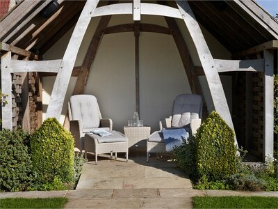 Bramblecrest Tetbury Recliner Set with Footstools and Side table in Nutmeg - image 1