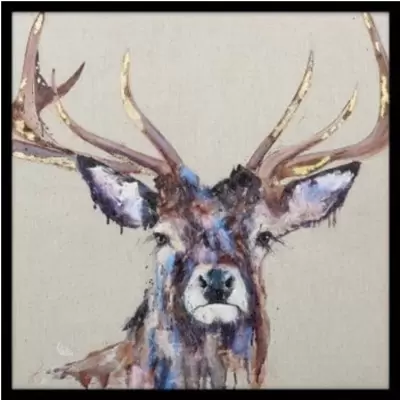 Brindle Stag by Louise Luton