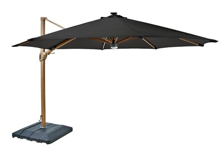 Hartman Seychelles 3.5m Round Cantilever with Bluetooth Speaker - image 1