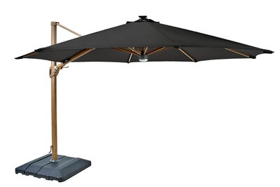 Hartman Seychelles 3.5m Round Cantilever with Bluetooth Speaker - image 1