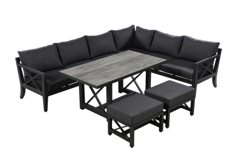 Hartman Sorrento Rectangular Corner Casual Dining set - image 3