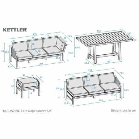 Kettler Cora Corner Set - image 3