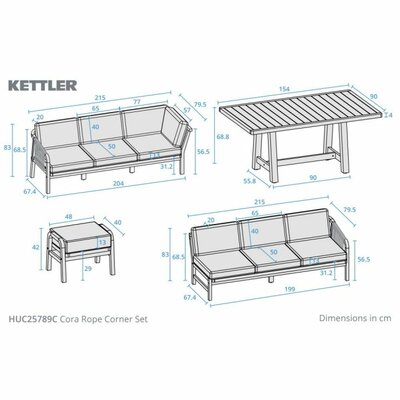 Kettler Cora Corner Set - image 3