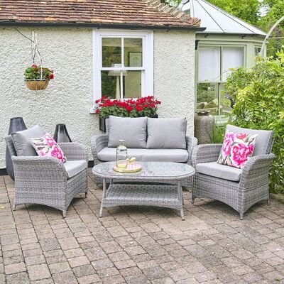 Leisure Grow Monaco Stone Lounge Set