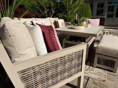 Loom Ecru Large Lounge Set with Height Adjustable Table - image 4