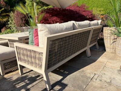 Loom Ecru Square Firepit Set - image 4