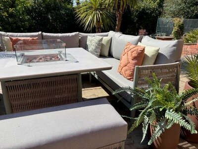 Loom Oasis Corner Firepit Set - image 3