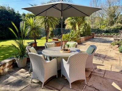 Loom Raya 6 Seat Dining Set Stone - image 1