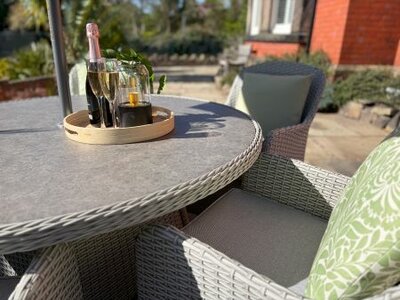 Loom Raya 6 Seat Dining Set Stone - image 4