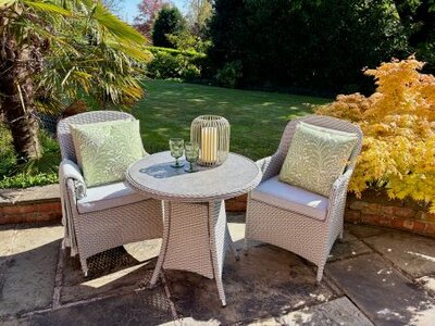 Loom Raya Bistro Set Stone