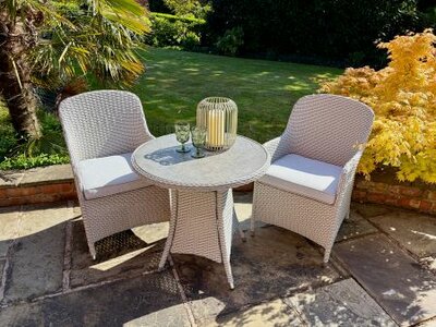 Loom Raya Bistro Set Stone - image 5