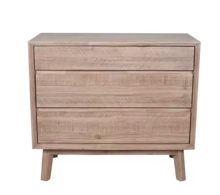 Sandwash Acacia 3 drawer unit large