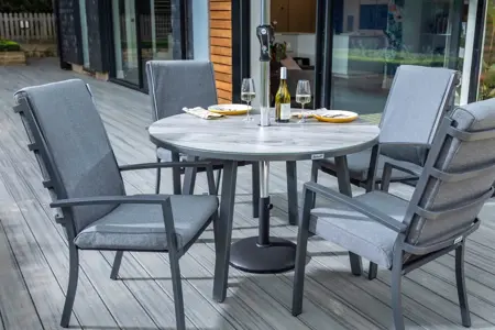 Vienna 4 seat round set