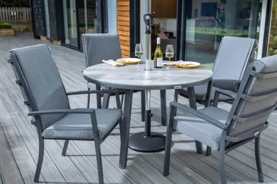Vienna 4 seat round set